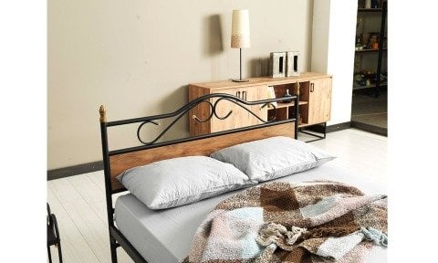 Beliz Ferforje Metal Çift Kişilik Karyola 160*200 cm