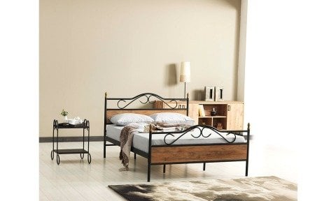 Beliz Ferforje Metal Çift Kişilik Karyola 160*200 cm
