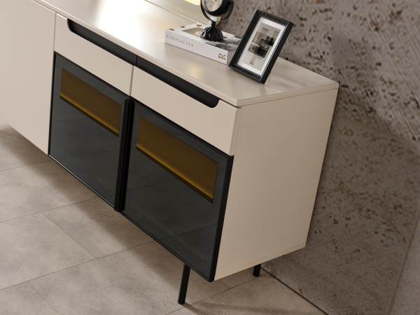 Zara Siyah Yemek Odası(Konsol)