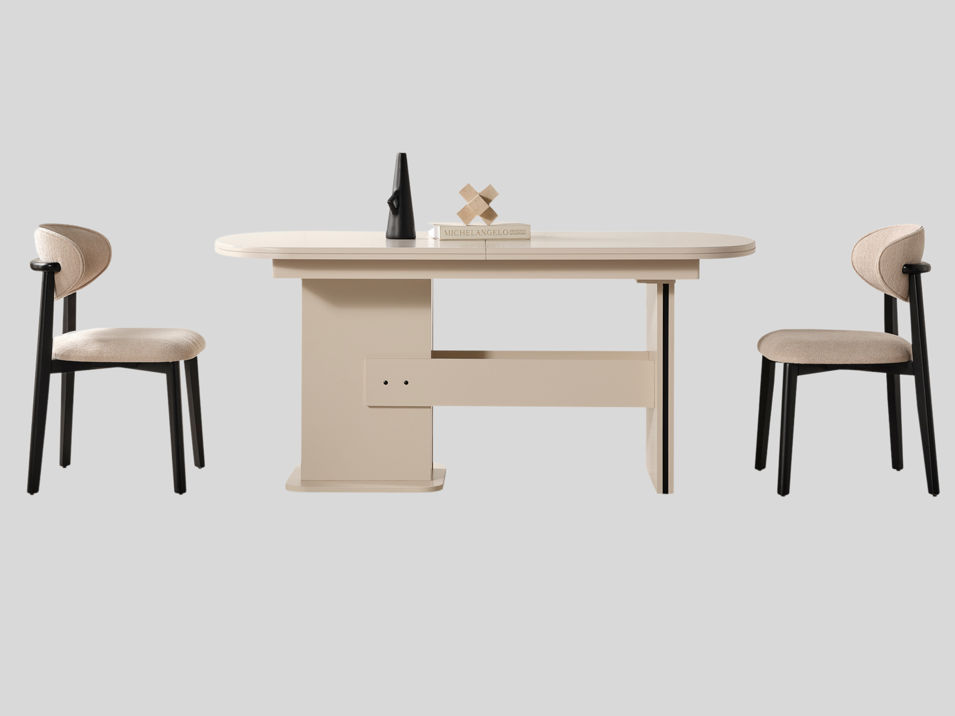 Zara Siyah Yemek Odası(Masa ve 6 Sandalye)