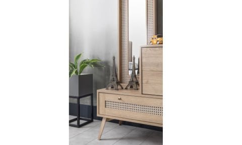 Hazeran Genç Odası Aynalı Şifonyer