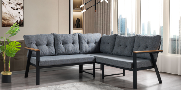 Asil Bahçe-Balkon Takımı, Çay Seti (Köşe)