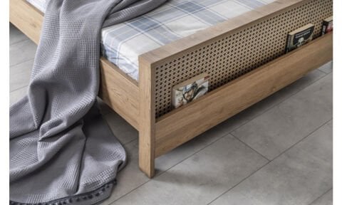 Hazeran Genç Odası 100*200 Başlıklı Karyola