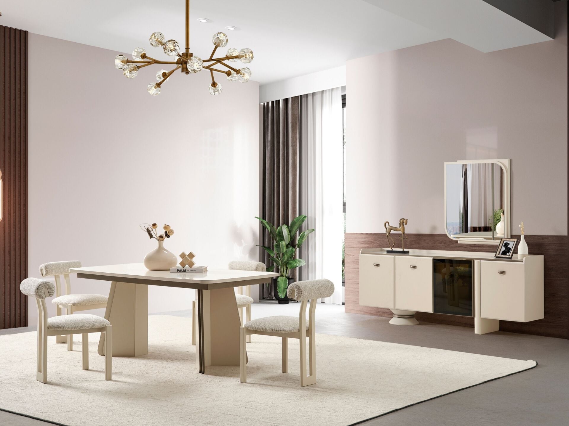 Neon Yemek Odası Takımı