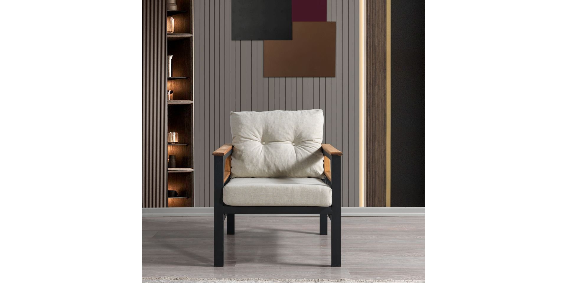 İnter Bahçe-Balkon Takımı, Çay Seti (Tekli Koltuk)