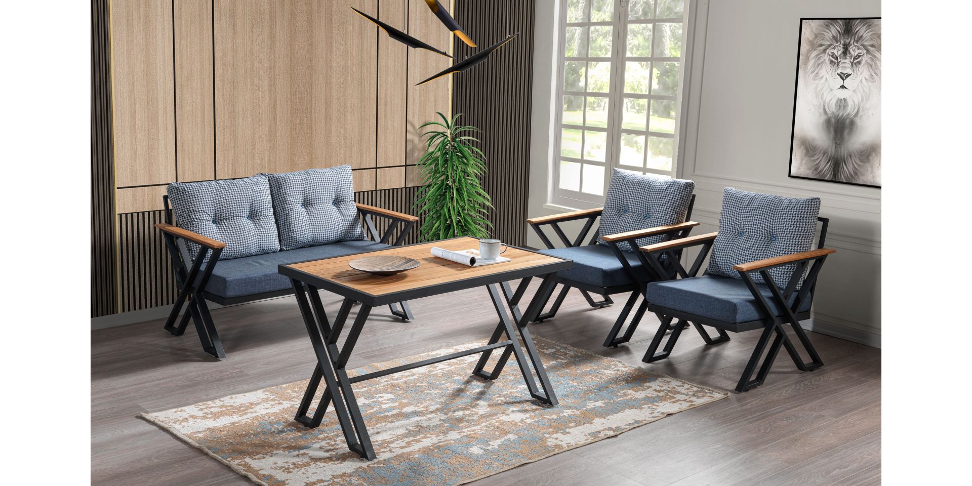 Yıldız Bahçe-Balkon Takımı, Çay Seti