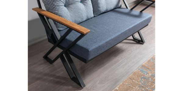 Yıldız Bahçe-Balkon Takımı, Çay Seti (İkili Koltuk)