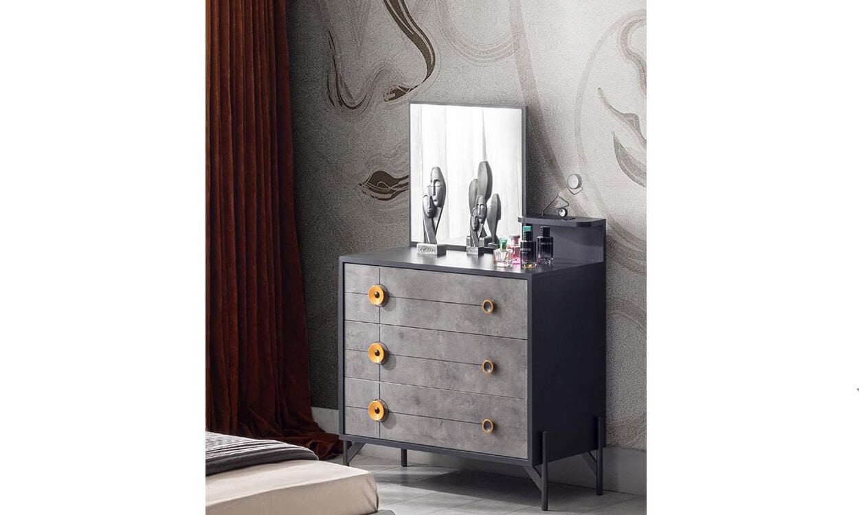 Prova Genç Odası Aynalı Şifonyer