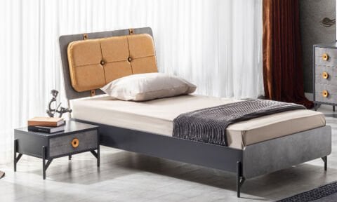 Prova Genç Odası 100*200 Başlıklı Karyola