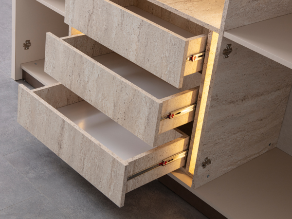 Gloria Şık Yatak Odası(Dolap)