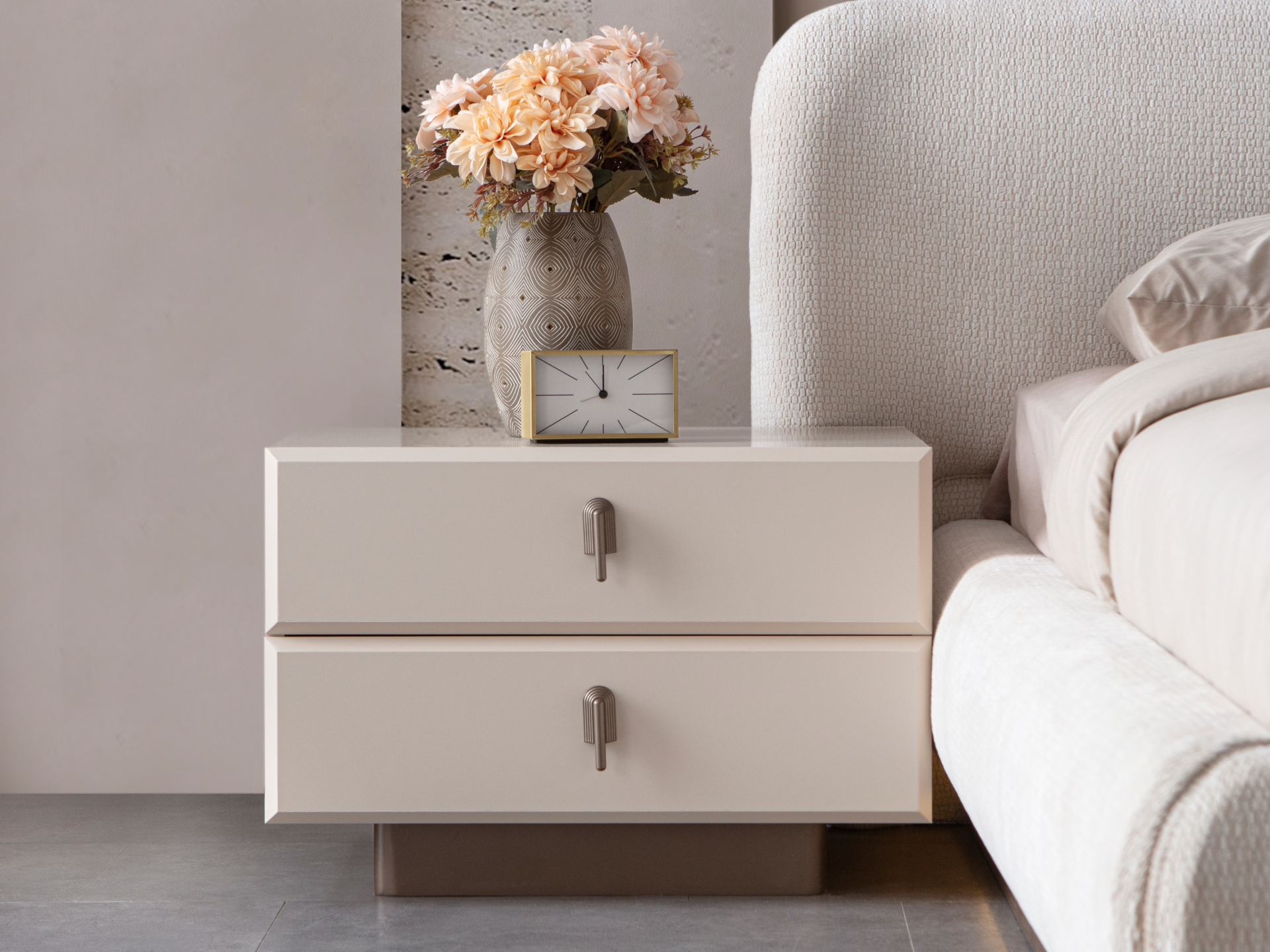 Gloria Şık Yatak Odası(Komodin)