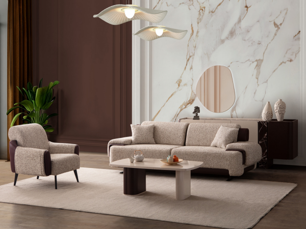 Bordolux Koltuk Takımı (Tekli Koltuk, Berjer)