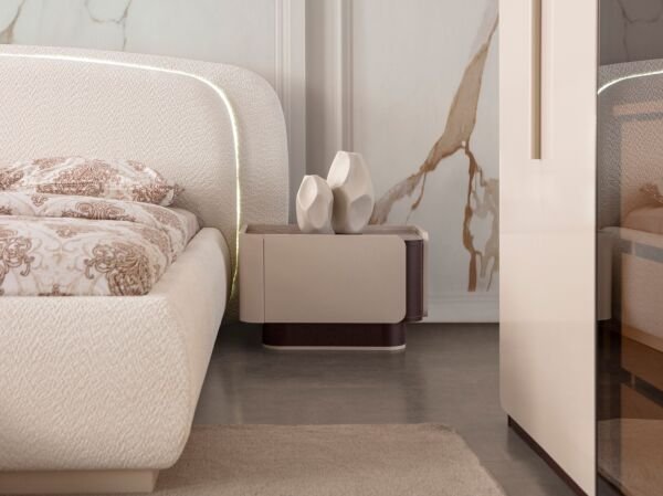 Bordolux Yatak Odası (komodin )