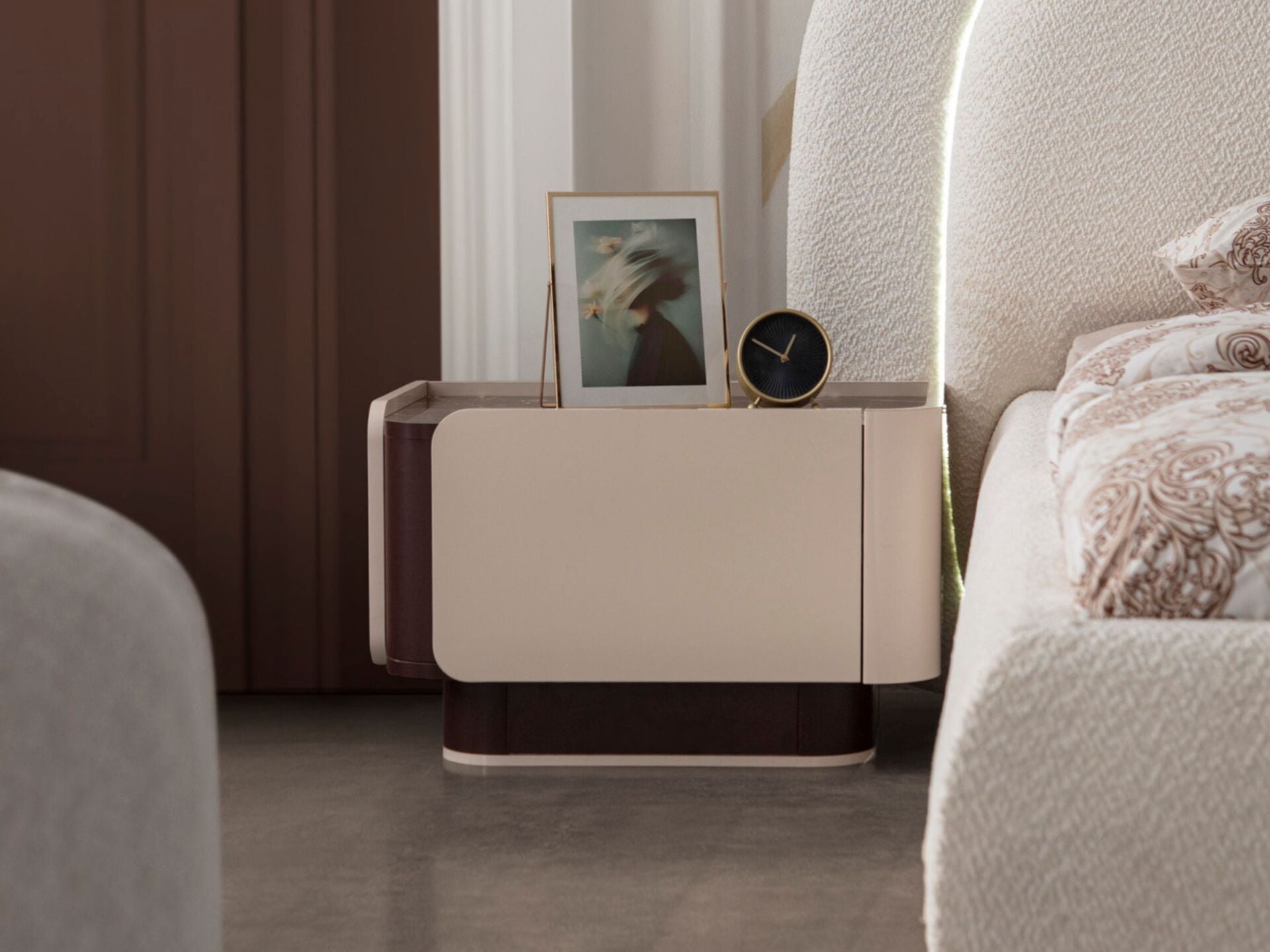 Bordolux Yatak Odası (komodin )