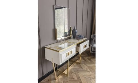 Gloria 6 Kapılı Dolaplı Yatak Odası Takımı  (Karyolalı)