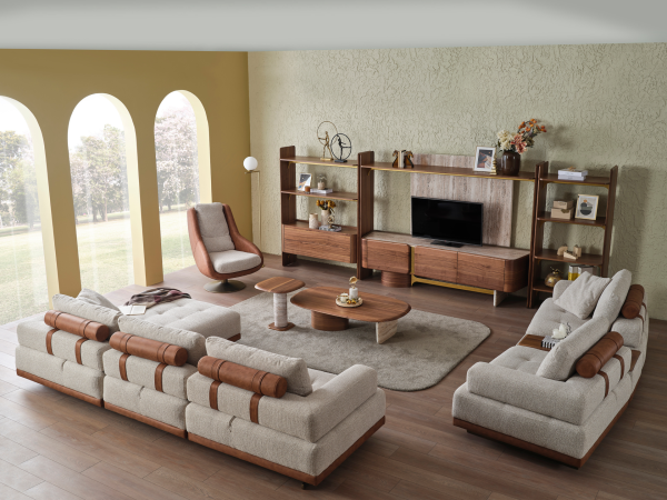 Alba Köşe Koltuk Takım(Köşe+Üçlü+Berjer)