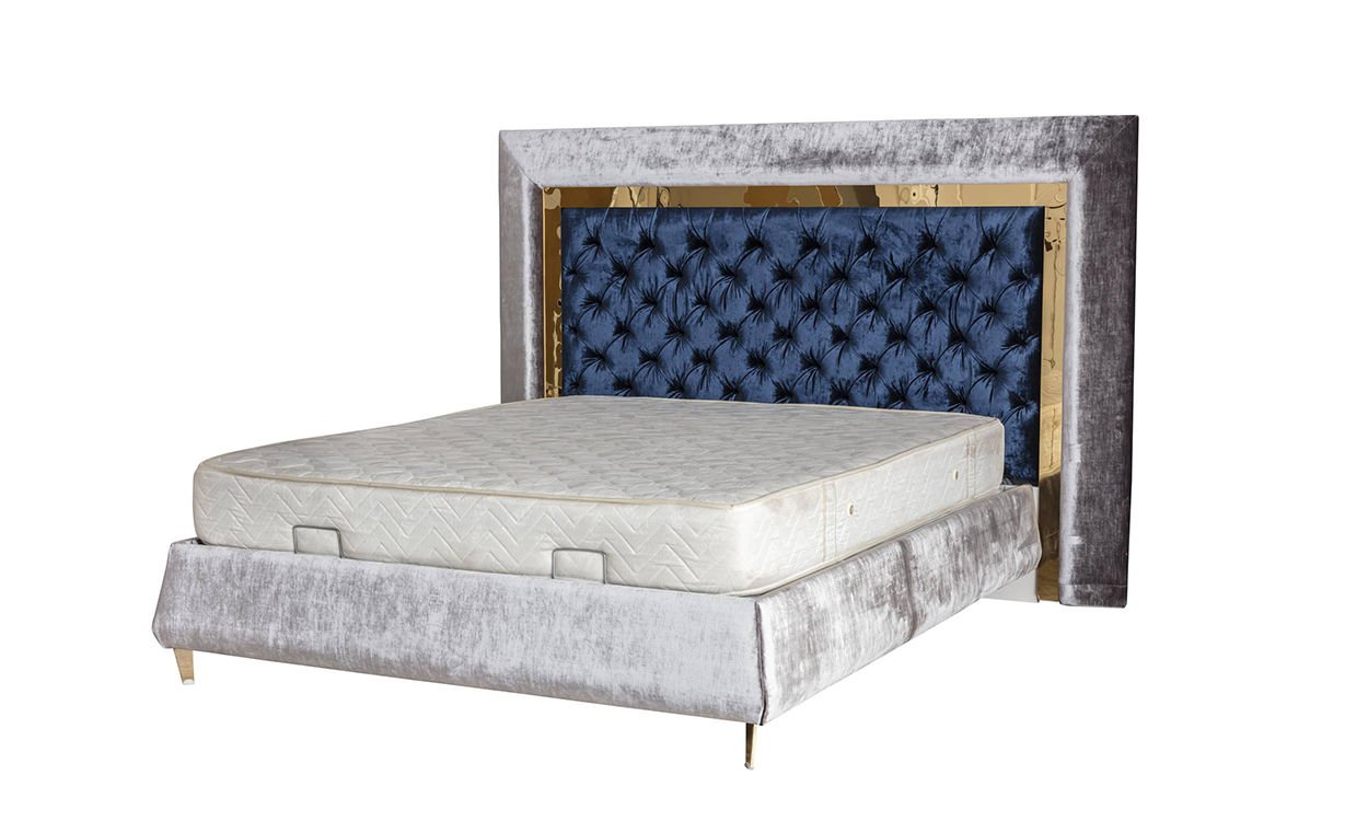 Gloria Yatak Odası 160*200 cm Başlıklı Bazalı Karyola