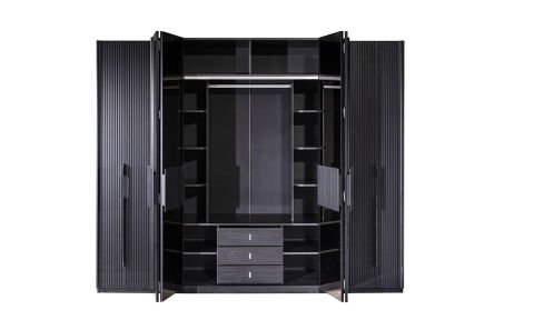 Lion Yatak Odası Takımı (6 Kapaklı Dolap + Karyolalı)