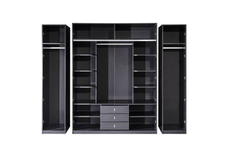 Lion 6 Kapılı Dolaplı Yatak Odası Takımı (Karyolalı)