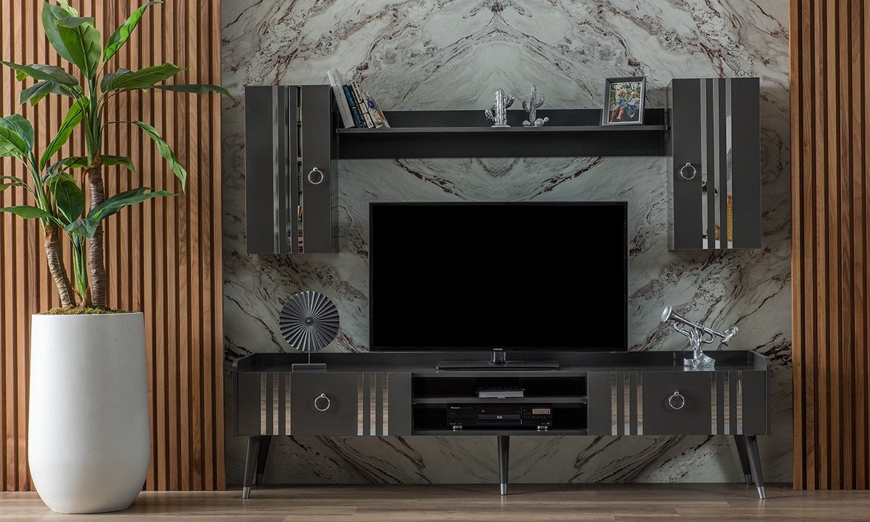 Lotus Antrasit Tv Ünitesi