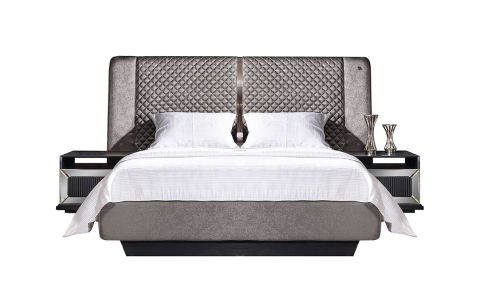 Lion Yatak Odası Takımı (4 Kapılı Dolap+Bazalı)