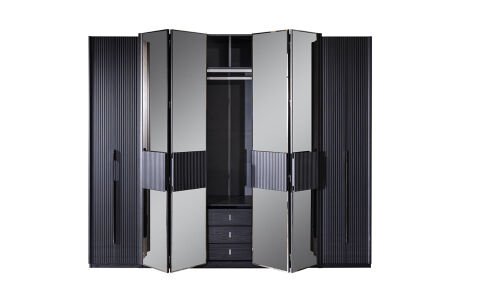 Lion Yatak Odası 6 Kapılı Dolap