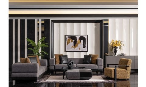 Natura Modern Koltuk Takımı (4+3+1+1)