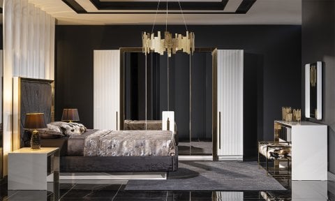 Vegas Yatak Odası Takımı (Karyolalı)