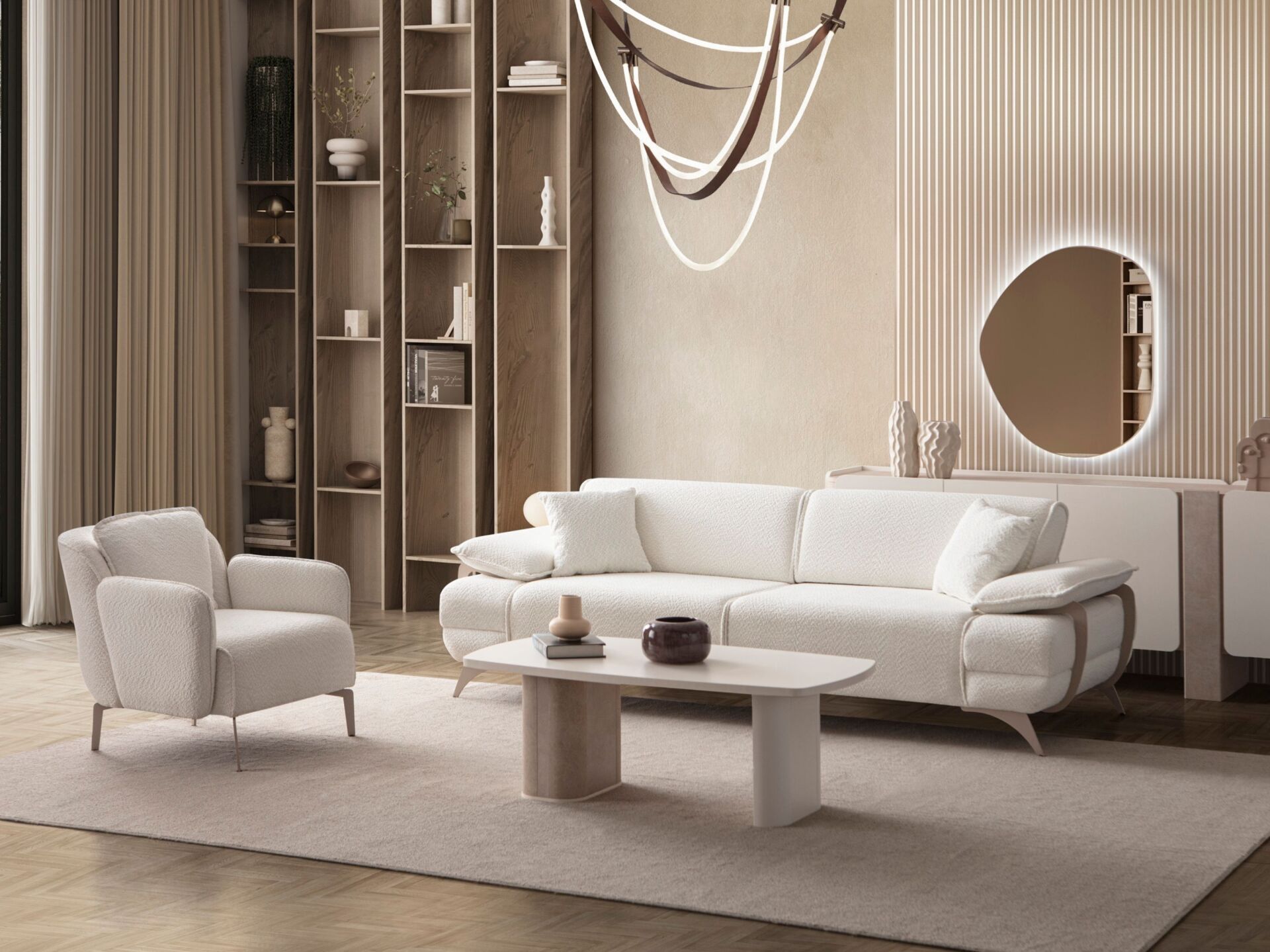 Afro Koltuk Takımı ( 3+1)