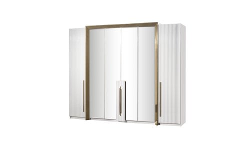 Vegas Yatak Odası (6 Kapaklı Dolap)