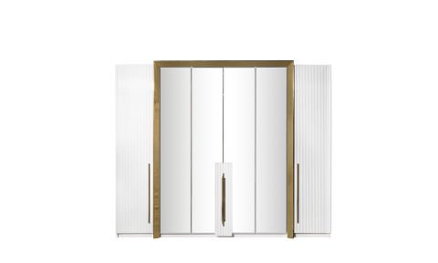 Vegas Yatak Odası (6 Kapaklı Dolap)