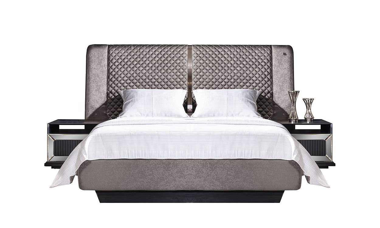 Lion Yatak Odası 180*200 cm Başlıklı Bazalı Karyola