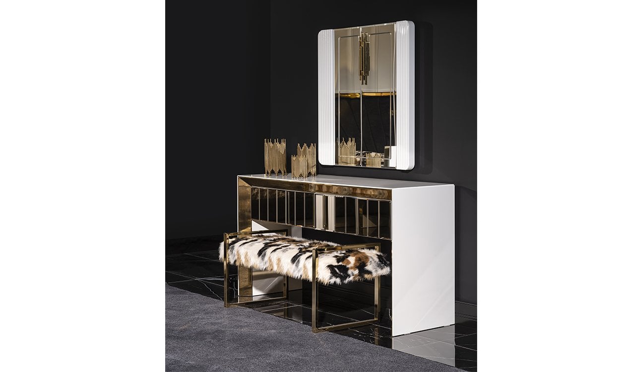 Vegas Yatak Odası Aynalı Şifonyer