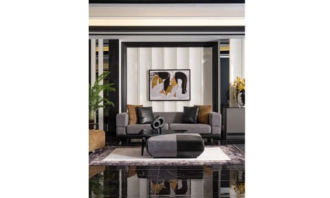 Natura Modern Dörtlü Koltuk