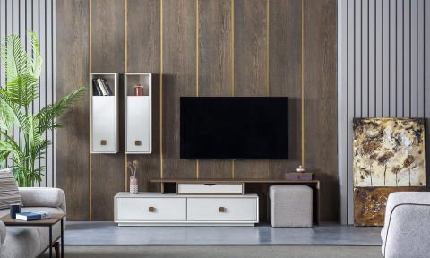 Orjin Puflu Tv Ünitesi