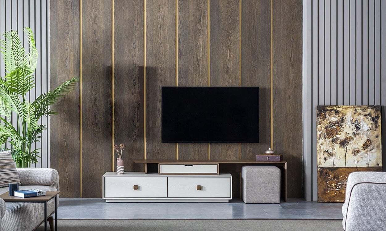 Orjin Puflu Tv Sehpası