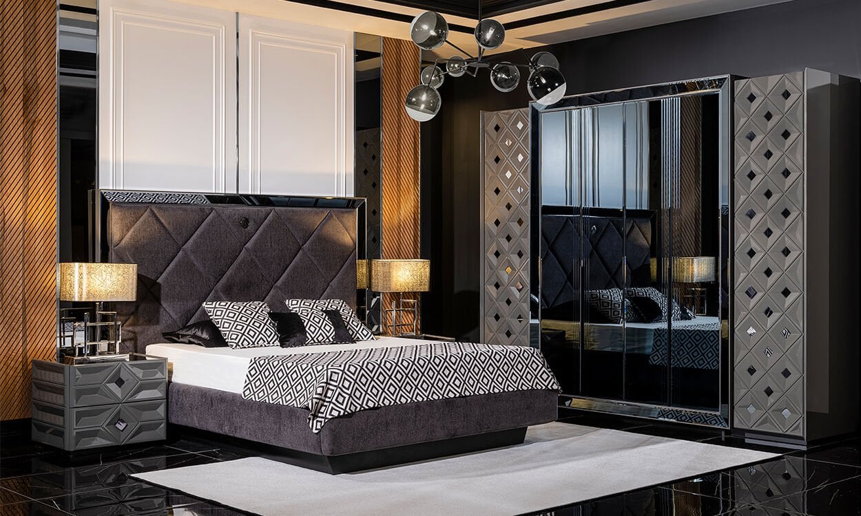 Viona 6 Kapılı Dolaplı Yatak Odası Takımı