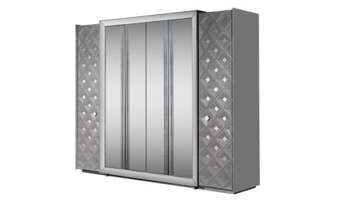 Viona Yatak Odası 6 Kapılı Dolap