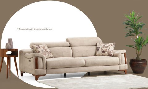 Rio Evo Modern Koltuk Takımı (3+3+1) (Ses Sistemli)