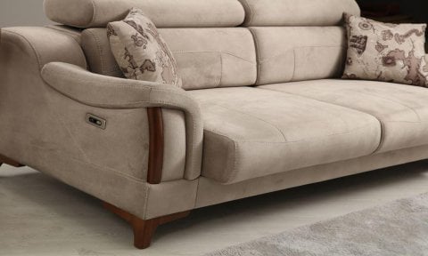 Rio Evo Modern Koltuk Takımı (3+3+1) (Ses Sistemli)