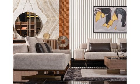 Lizbon Modern Koltuk Takımı (4+3)