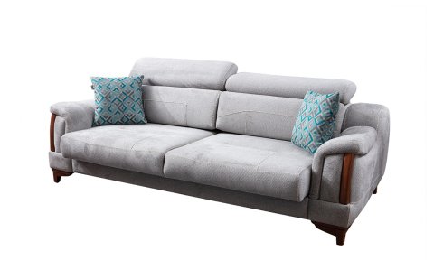 Rio Modern Motorlu Üçlü Koltuk