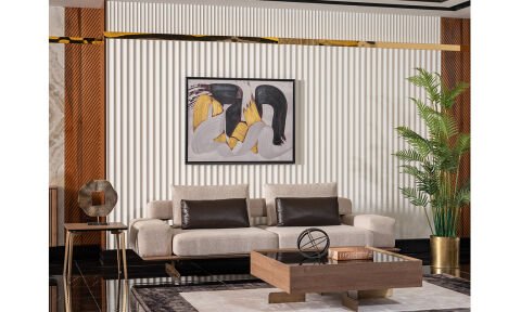 Lizbon Modern Koltuk Takımı (3+1)