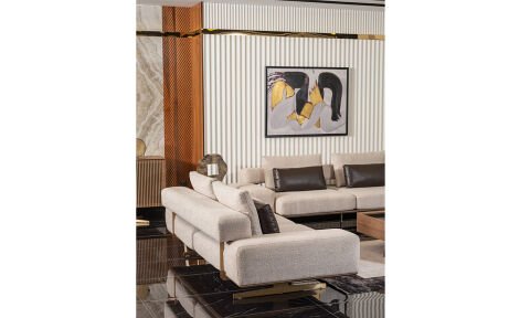 Lizbon Modern Dörtlü Koltuk