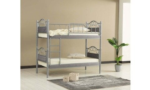 Meris Tek Kişilik Metal Ferforje Ranza 90*190 cm