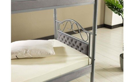 Meris Tek Kişilik Metal Ferforje Ranza 90*190 cm