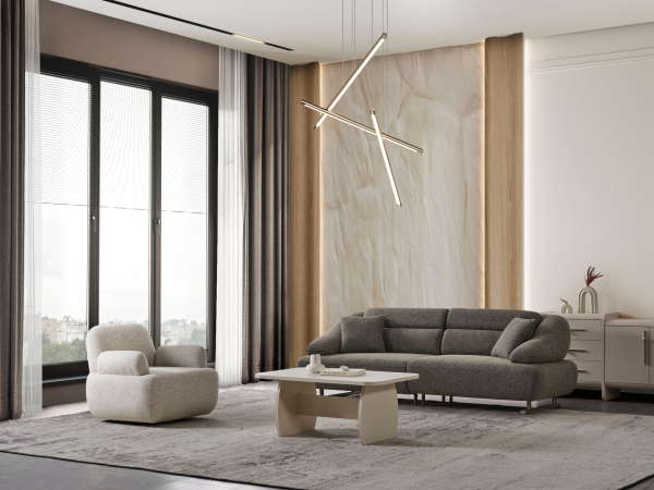 Defne Koltuk Takımı(3+3+1)