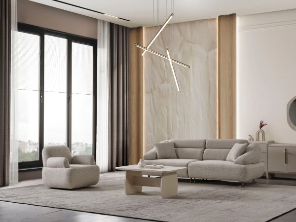 Defne Koltuk Takımı(3+3+1)