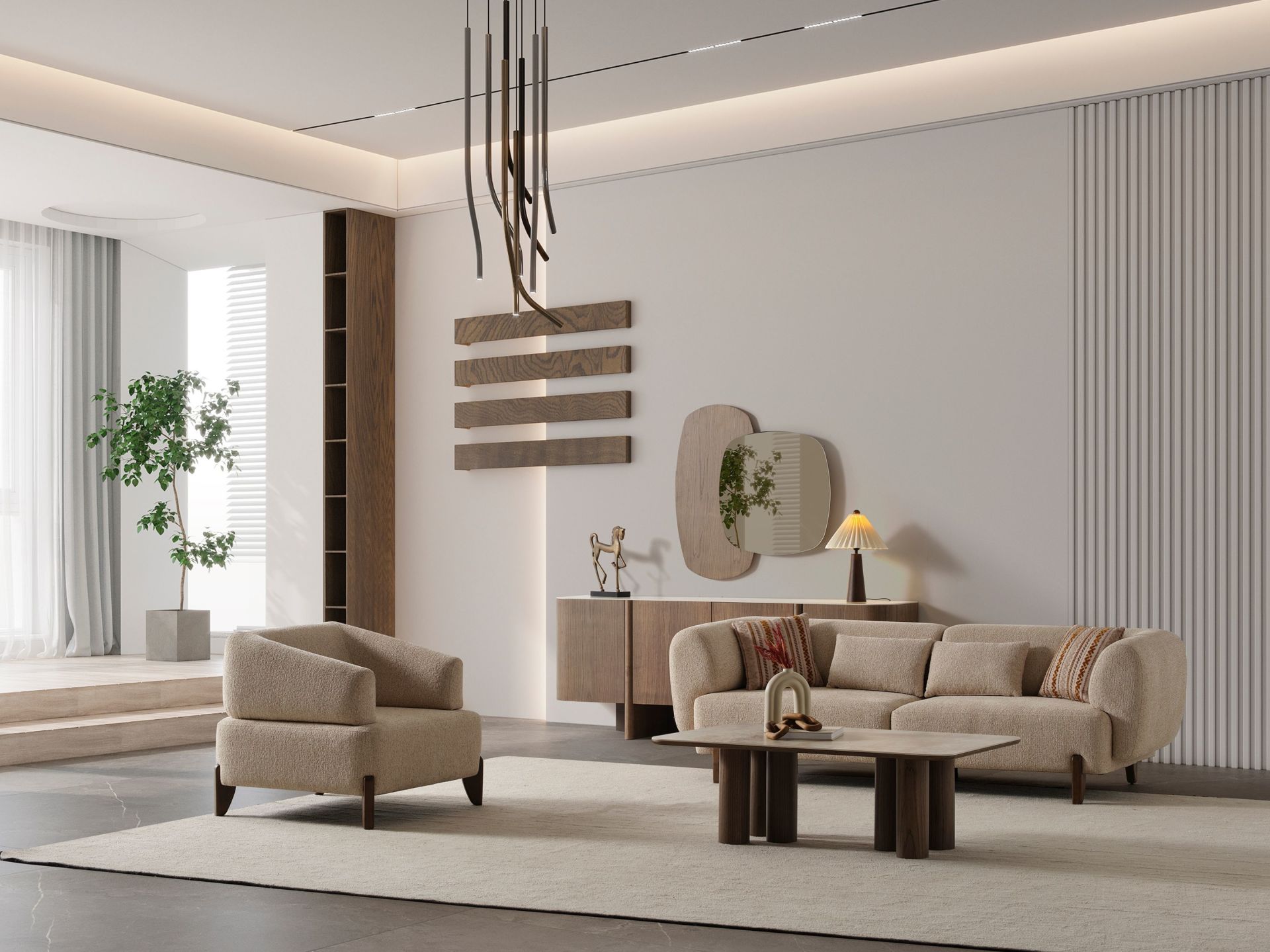 Ahuse ( olimpo ) Koltuk Takımı ( 3+1 )