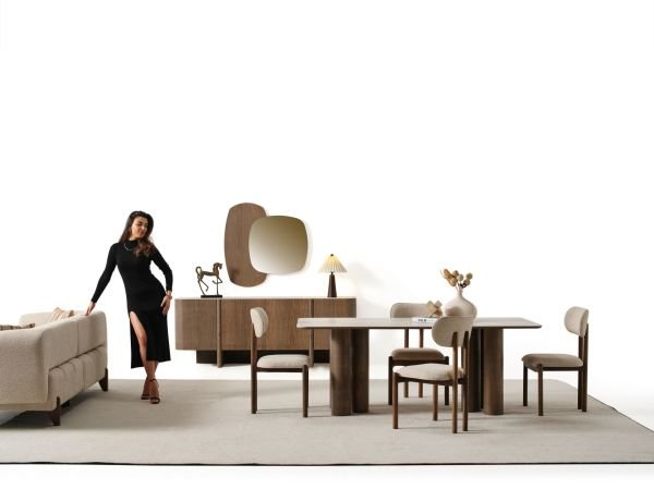 Olimpo Yemek Odası (Masa ve 6 Sandalye)